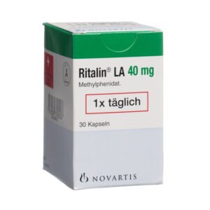 Ritalin LA Methylphenidate 40 mg 30 Tabs