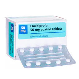 Flurbiprofen 100mg coated tablets