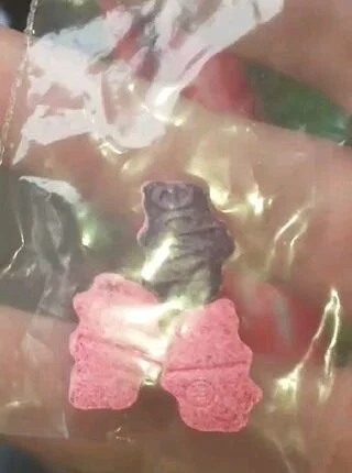 Pink and Purple Skype MDMA Pills - Image 3