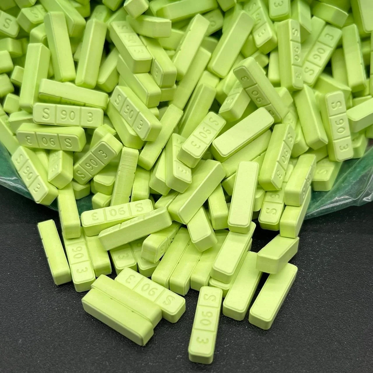 S903 Xanax Green Bars