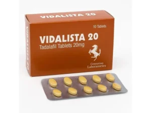 Vidalista 20mg tadalafil tablets