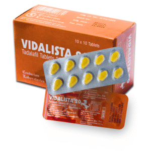 Vidalista 20mg tadalafil tablets