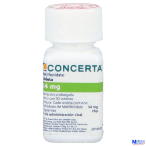 Concerta Methylphenidate 54 mg 30 tabs