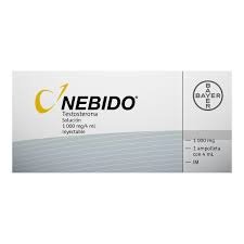 Nebido Testosterone 1000 mg 4 ml 1 vial