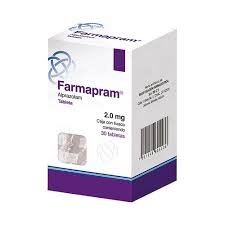 Farmapram 2 mg 30 tabletas compre 3 y obtenga 1 gratis