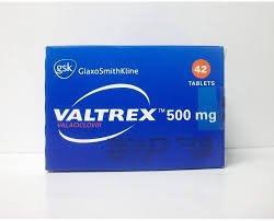 Valtrex Valacyclovir hydrochloride Generic 500 mg 30 Tabs