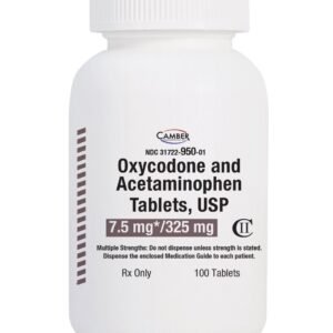 Percocet 7.5 325 mg ( Oxycodone Acetaminophen)