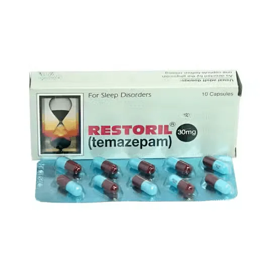Restoril 30 mg capsules