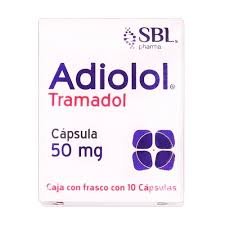 Tramadol Adiolol Generic 50mg 10 Caps