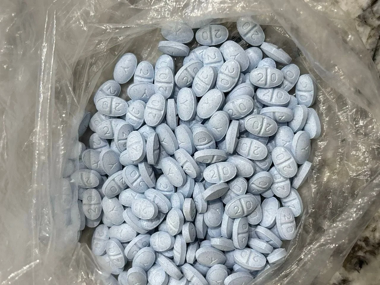 Y20 Blue Pill Alprazolam