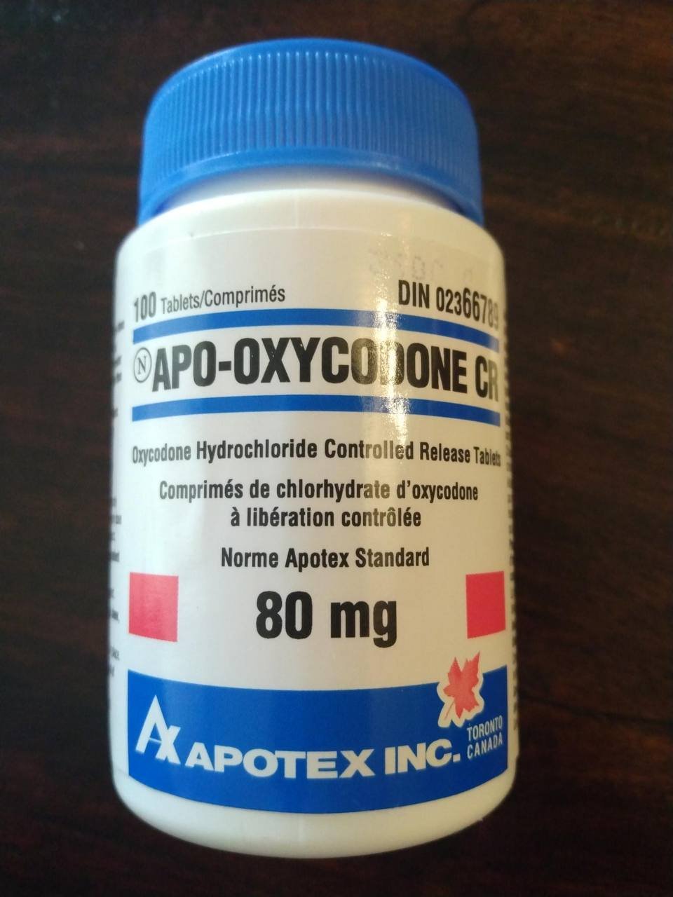 Apo Oxycodone CR 80mg