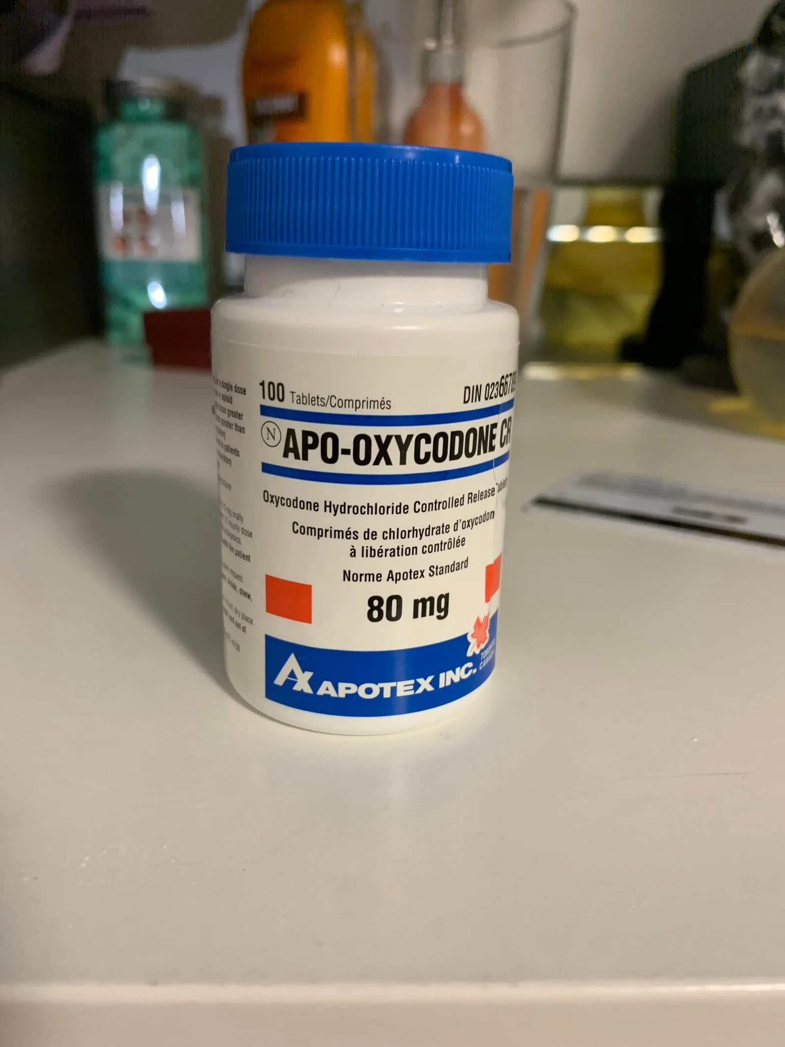 Apo Oxycodone CR 80MG Tablets - Image 2